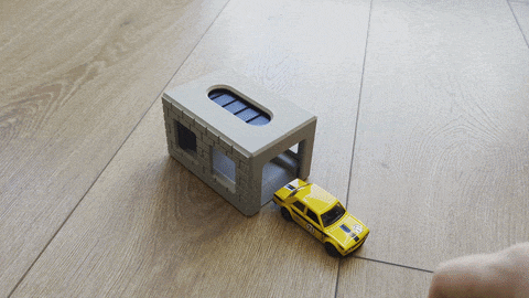 Gara đỗ xe cho xe mô hình Hot Wheels - Thumbnail 1