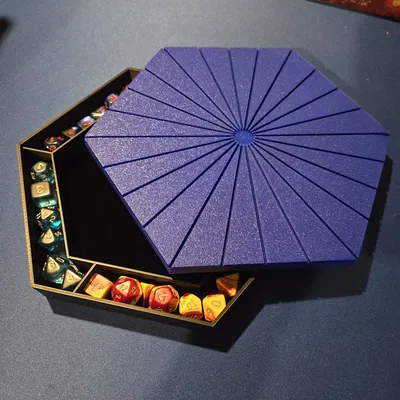 Khay đựng xúc xắc in 3D (bss's Printable Dice Tray)