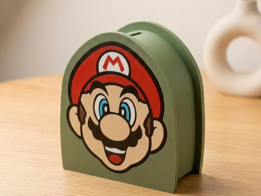 Heo đất Mario (Không cần máy in đa màu MMU) - Image 1