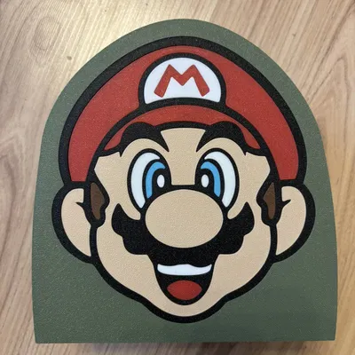 Heo đất Mario (Không cần máy in đa màu MMU)