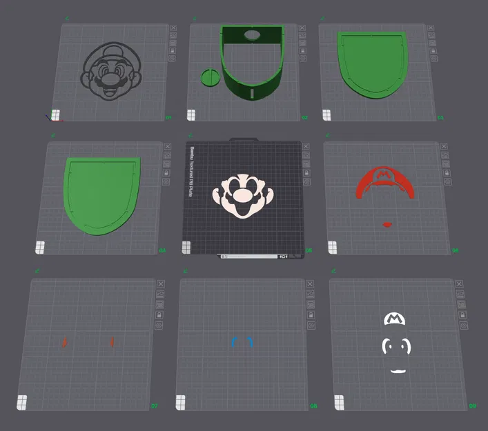 Heo đất Mario (Không cần máy in đa màu MMU) - Image 7