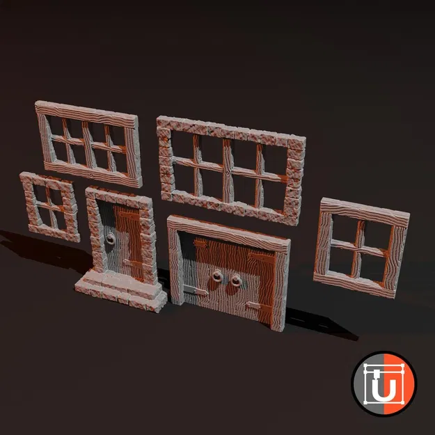 Fantasy Greebles - Bộ chi tiết trang trí mô hình giả tưởng - Image 1