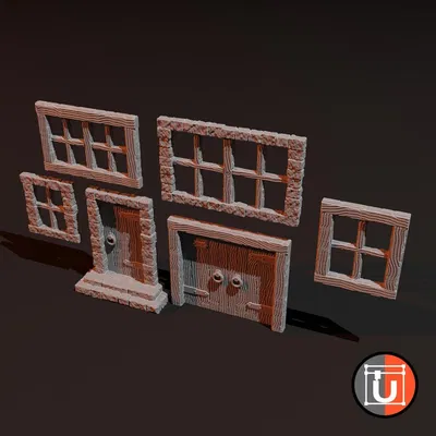 Fantasy Greebles - Bộ chi tiết trang trí mô hình giả tưởng