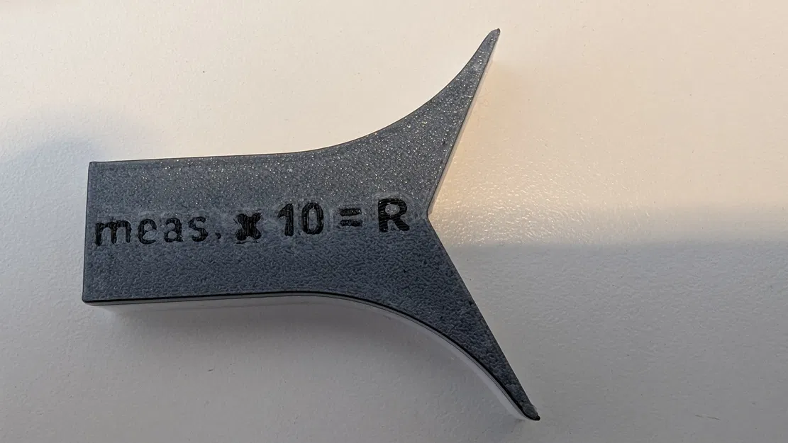 Thước đo bán kính cho Clamp Caliper - Image 1