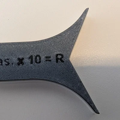 Thước đo bán kính cho Clamp Caliper