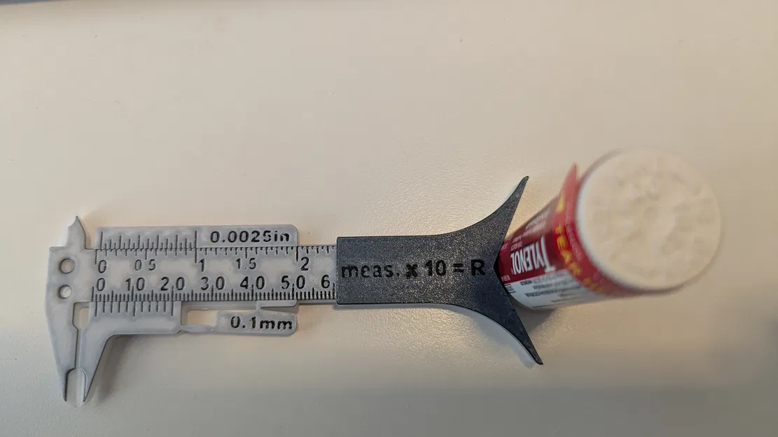 Thước đo bán kính cho Clamp Caliper - Image 2