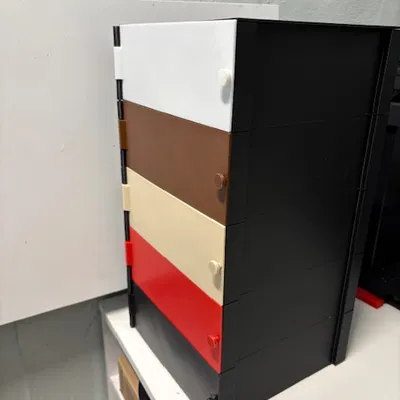 Khay Đựng Nhựa In 3D Dạng Mô-đun (Modular Filament Storage)