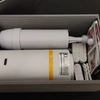 Hộp Đựng Máy Hút Chân Không In 3D Gọn Gàng Tiện Lợi