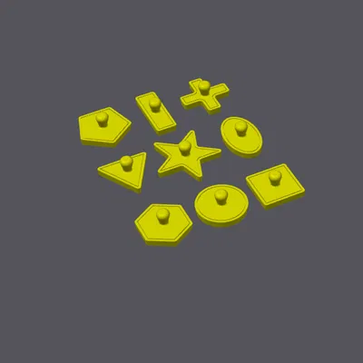 Mô hình đồ chơi lắp ghép hình học thông minh cho bé