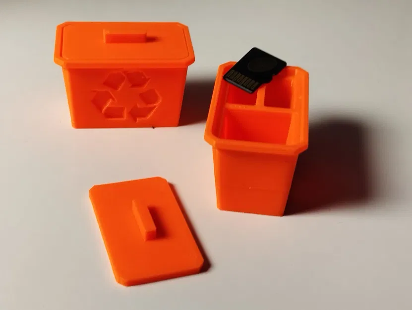 Thùng rác mini (Cajita Reciclado) - Image 2