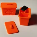 Thùng rác mini (Cajita Reciclado) - Thumbnail 2