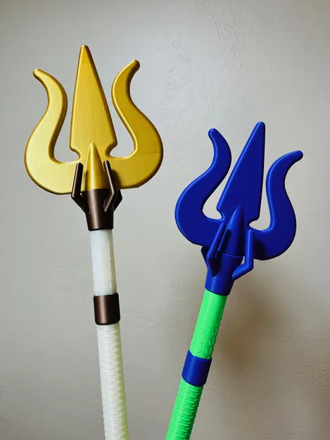 Cây gậy đinh ba Trident Staff - Đạo cụ Cosplay - Image 1
