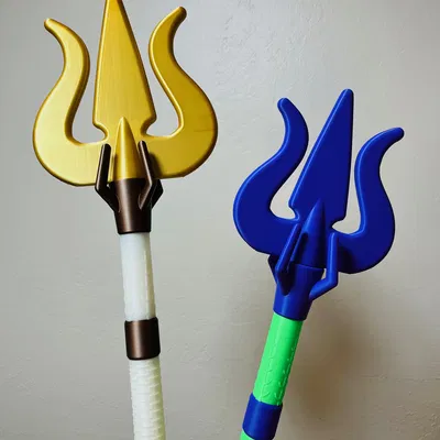 Cây gậy đinh ba Trident Staff - Đạo cụ Cosplay