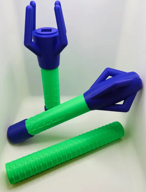 Cây gậy đinh ba Trident Staff - Đạo cụ Cosplay - Image 3