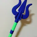 Cây gậy đinh ba Trident Staff - Đạo cụ Cosplay - Thumbnail 5