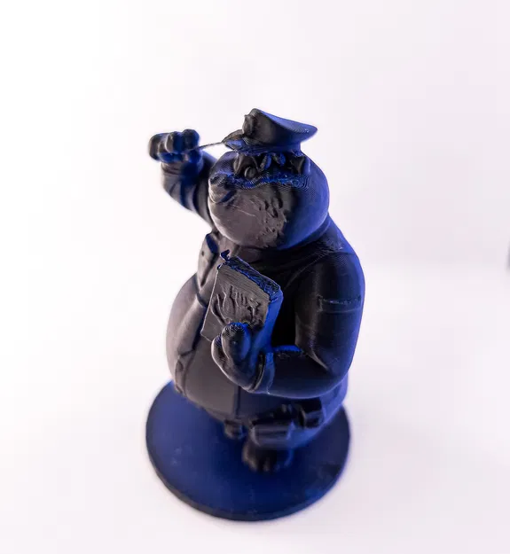 Mô hình 3D Officer Clawhauser trong phim Zootopia - Image 5