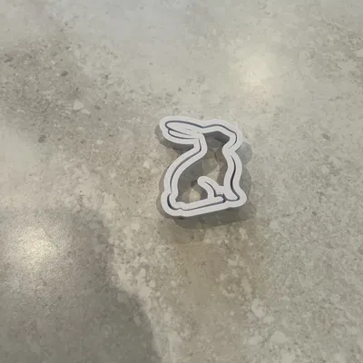 Khuôn cắt bánh hình thỏ 3D - Dụng cụ nhà bếp sáng tạo cho bé