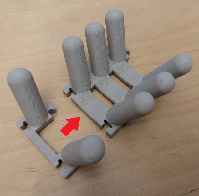 Giá treo nắp nồi có thể tháo rời - tương thích Tefal Ingenio - tăng độ dung sai - Image 1