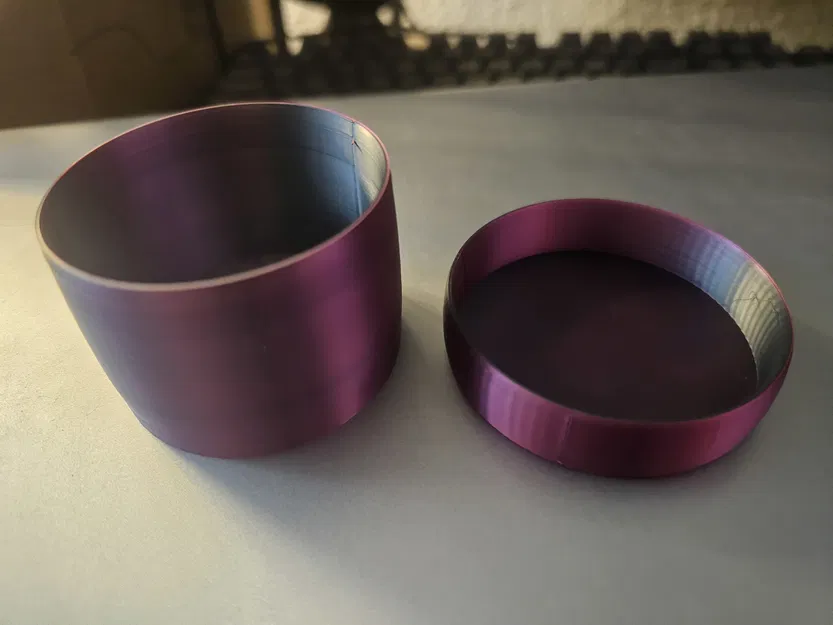 Hộp đựng đồ đa năng hình tròn (Round Container) - Dễ in, tiện dụng - Image 1