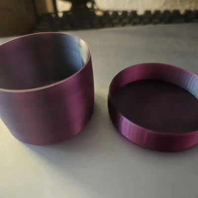 Hộp đựng đồ đa năng hình tròn (Round Container) - Dễ in, tiện dụng