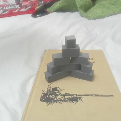 Bộ khối xây dựng (Building blocks) in 3D đa năng, dễ in