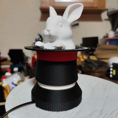 Mô hình đèn ngủ hình chiếc mũ ảo thuật gia