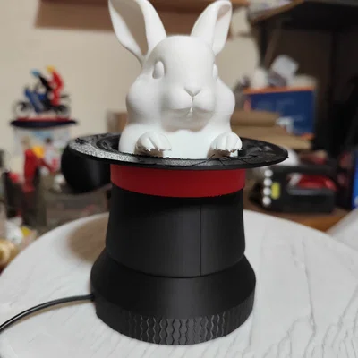 Mô hình đèn ngủ hình chiếc mũ ảo thuật gia