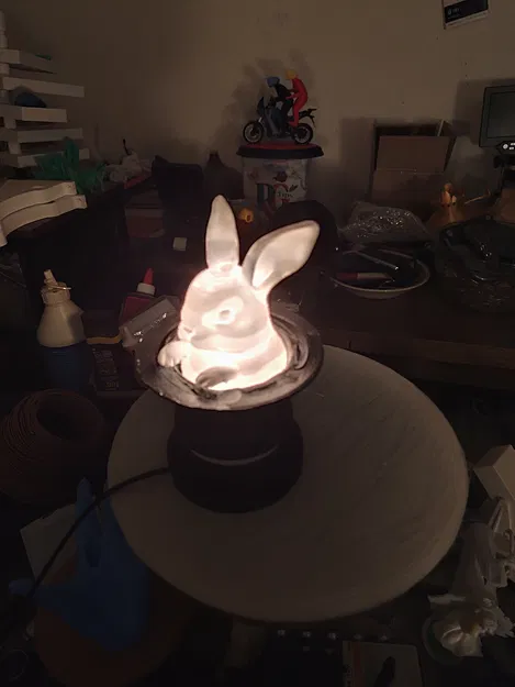 Mô hình đèn ngủ hình chiếc mũ ảo thuật gia - Image 4