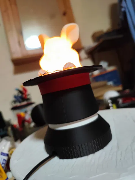 Mô hình đèn ngủ hình chiếc mũ ảo thuật gia - Image 8