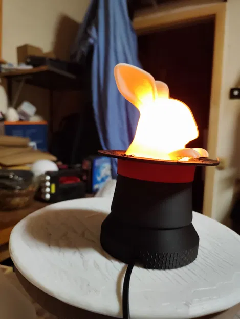 Mô hình đèn ngủ hình chiếc mũ ảo thuật gia - Image 11