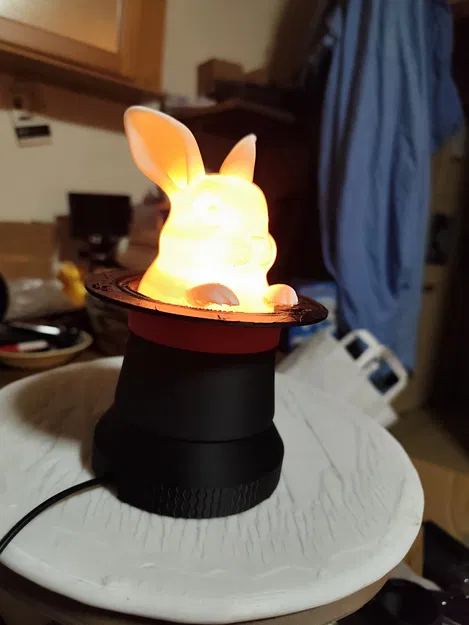 Mô hình đèn ngủ hình chiếc mũ ảo thuật gia - Image 12