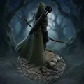 Bloodbound Realms – Elf – Veiled Grove Ranger (Mô hình STL in 3D Dark Fantasy) - Thumbnail 2