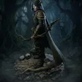 Bloodbound Realms – Elf – Veiled Grove Ranger (Mô hình STL in 3D Dark Fantasy) - Thumbnail 3