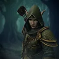 Bloodbound Realms – Elf – Veiled Grove Ranger (Mô hình STL in 3D Dark Fantasy) - Thumbnail 4
