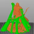 Bloodbound Realms – Elf – Veiled Grove Ranger (Mô hình STL in 3D Dark Fantasy) - Thumbnail 6