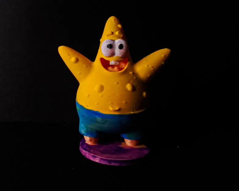 Mô hình 3D Patrick Star (SpongeBob) - Image 1