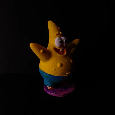 Mô hình 3D Patrick Star (SpongeBob)