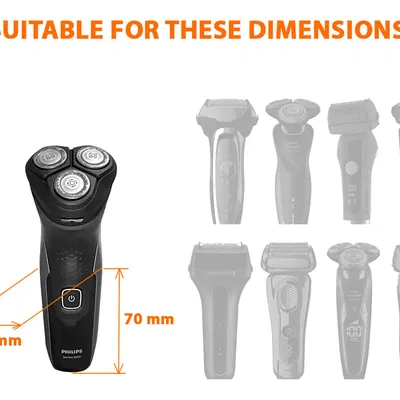 Giá đỡ máy cạo râu (Shaver holder) tiện lợi, gọn gàng cho phòng tắm