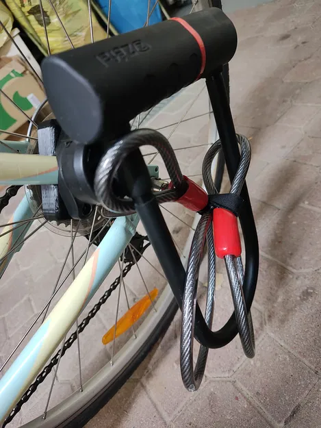 Giá đỡ khóa U-Lock Zefal (tự thiết kế) - Image 1