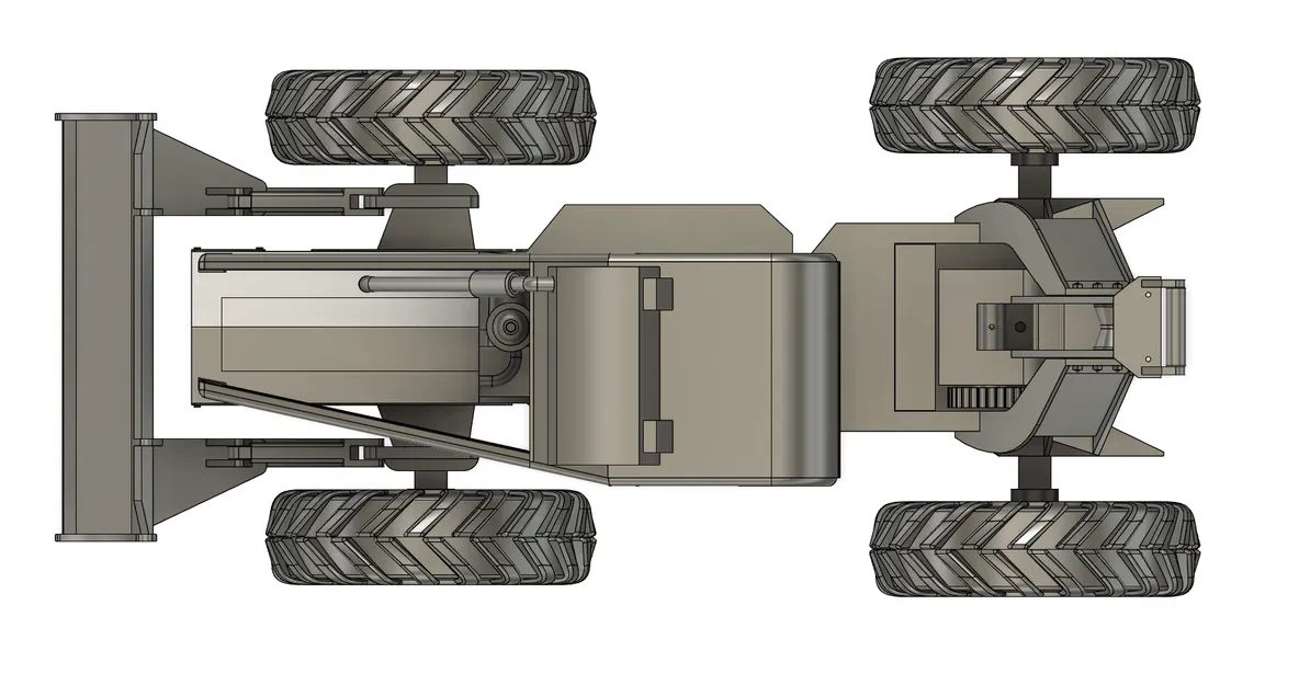 Mô hình xe kéo gỗ Timberjack 240A - Thiết kế tỉ lệ 1:16 chi tiết - Image 3
