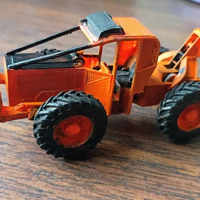 Timberjack 240A (bởi Starstreak Designs) tỉ lệ 1:87 - chuẩn HO scale