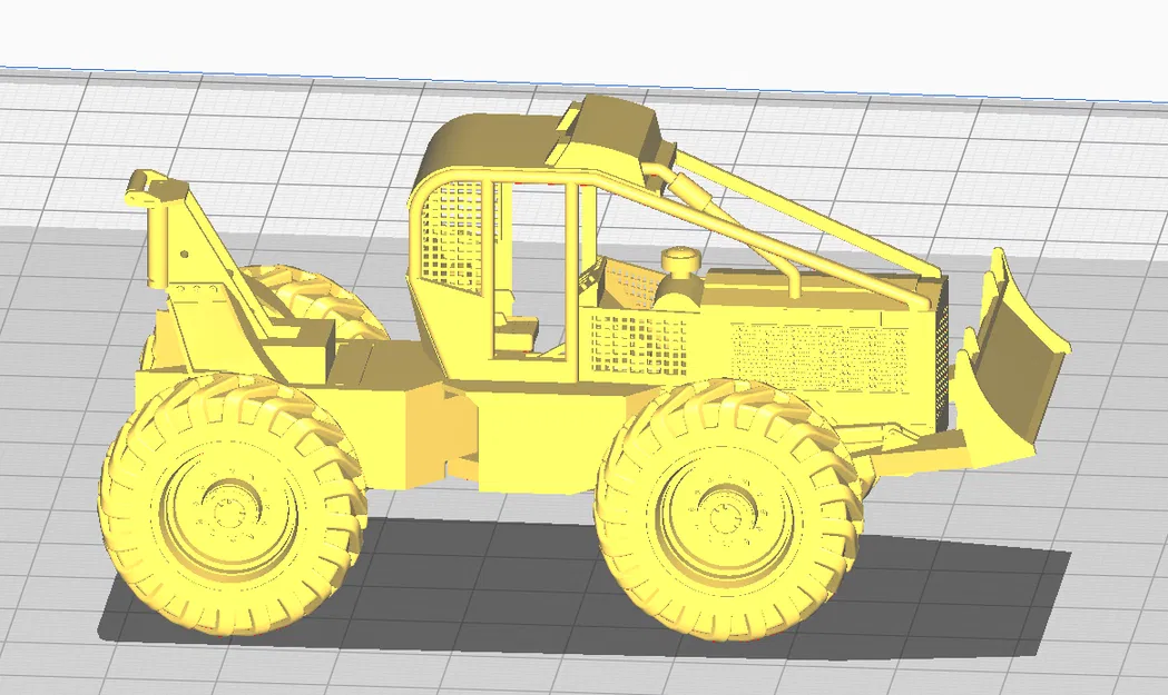 Timberjack 240A (bởi Starstreak Designs) tỉ lệ 1:87 - chuẩn HO scale - Image 2