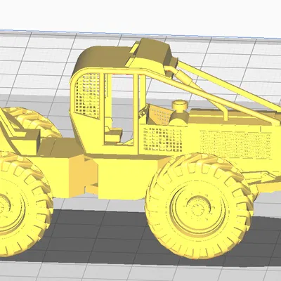 Timberjack 240A (bởi Starstreak Designs) tỉ lệ 1:87 - chuẩn HO scale