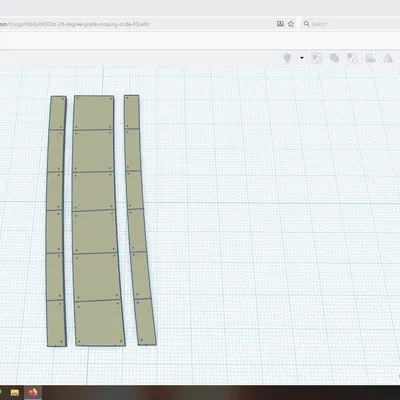 Đường ngang dân sinh trên đường ray cong 28 độ tỉ lệ HO (1:87) hoặc OO