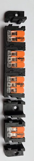 Đế gắn vít dạng module cho Wago 221-(412, 413, 415) - Image 2