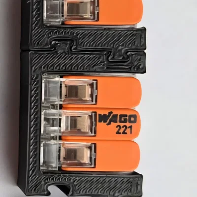 Đế gắn vít dạng module cho Wago 221-(412, 413, 415)