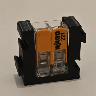 Đế gắn vít dạng module cho Wago 221-(412, 413, 415)