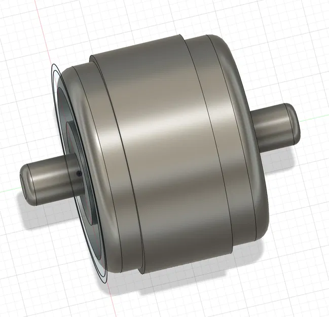 Trục lăn thay thế cho dụng cụ cắt băng keo Tesafilm (In 3D) - Image 1