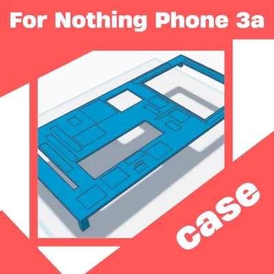 Ốp lưng Nothing Phone 3a - Mẫu thiết kế 3D bảo vệ điện thoại độc đáo