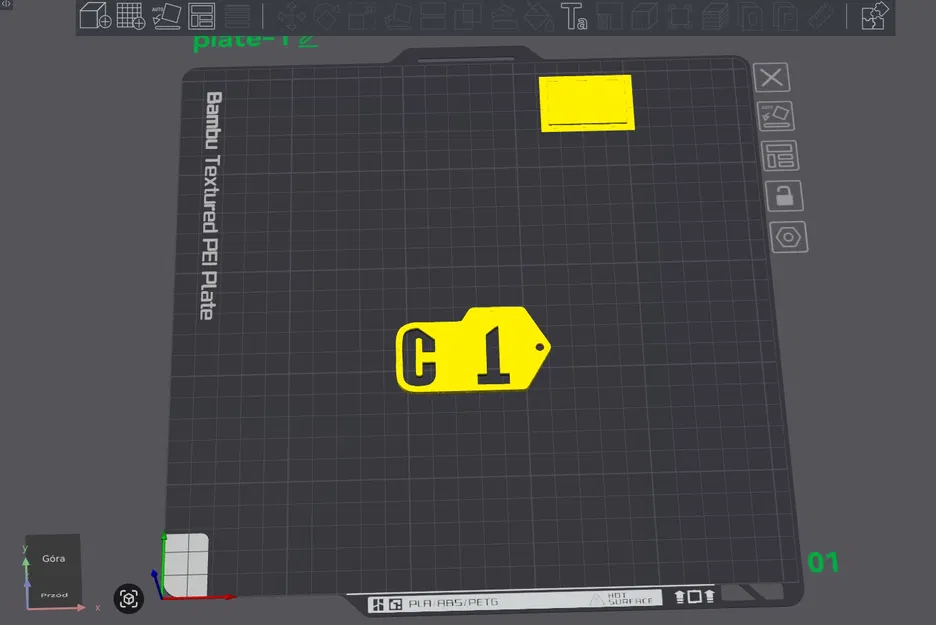 Móc khóa logo CAT Caterpillar in 3D - Phụ kiện độc đáo cho chìa khóa - Image 2